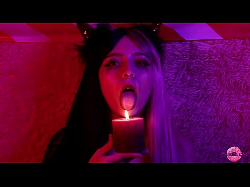 ❤️ I-Passion Blowjob evela ku-Sexy Succubus Ngokugcwaliseka Komlomo Amahule kithi